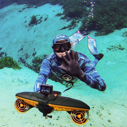 Sublue Navbow+ Underwater Scooter — OLED Display, Action-Cam Mount