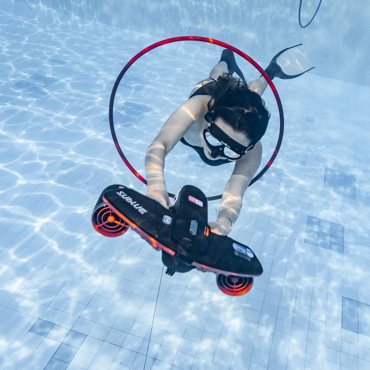 Sublue Navbow Underwater Scooter — 131 ft Depth, OLED Display