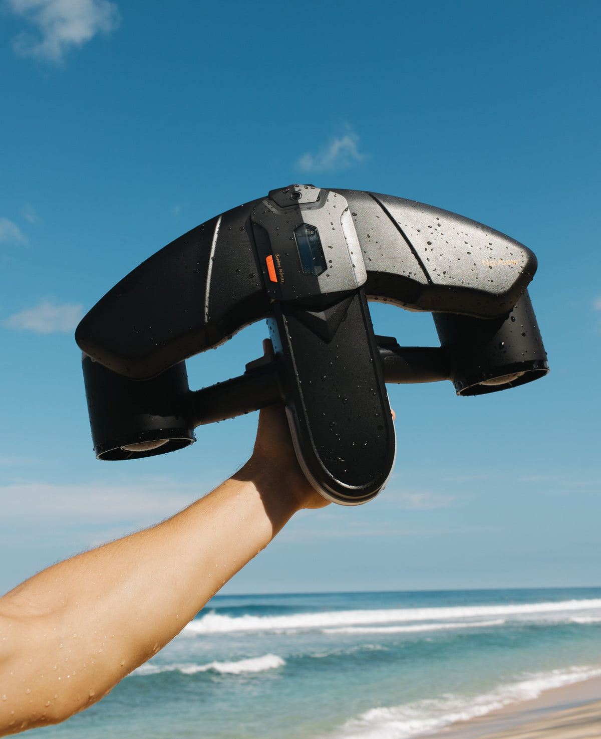 Sublue Navbow+ Underwater Scooter — OLED Display, Action-Cam Mount