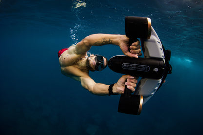 Sublue Navbow+ Underwater Scooter — OLED Display, Action-Cam Mount