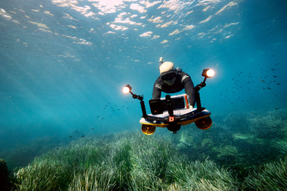 Sublue Navbow+ Underwater Scooter — OLED Display, Action-Cam Mount