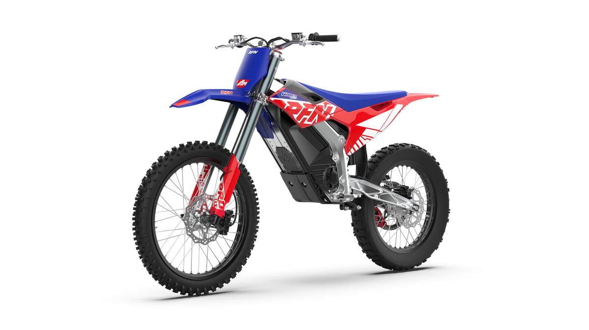 RFN Warrior Pro SX-E15 Plus Electric Dirt Bike — 61 MPH Off-Road