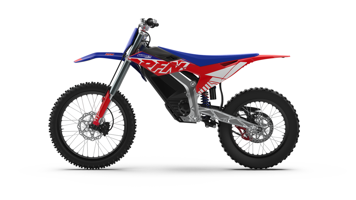 RFN Warrior Pro SX-E15 Plus Electric Dirt Bike — 61 MPH Off-Road