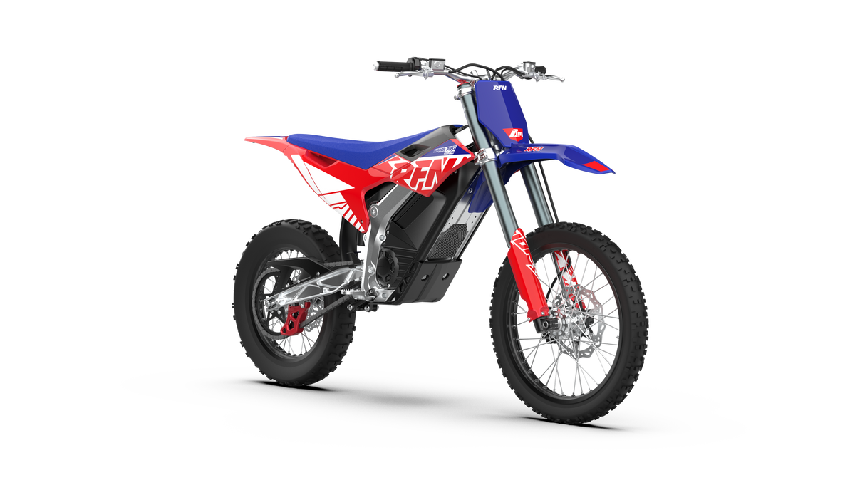 RFN Warrior Pro SX-E15 Electric Dirt Bike — 56 MPH Off-Road