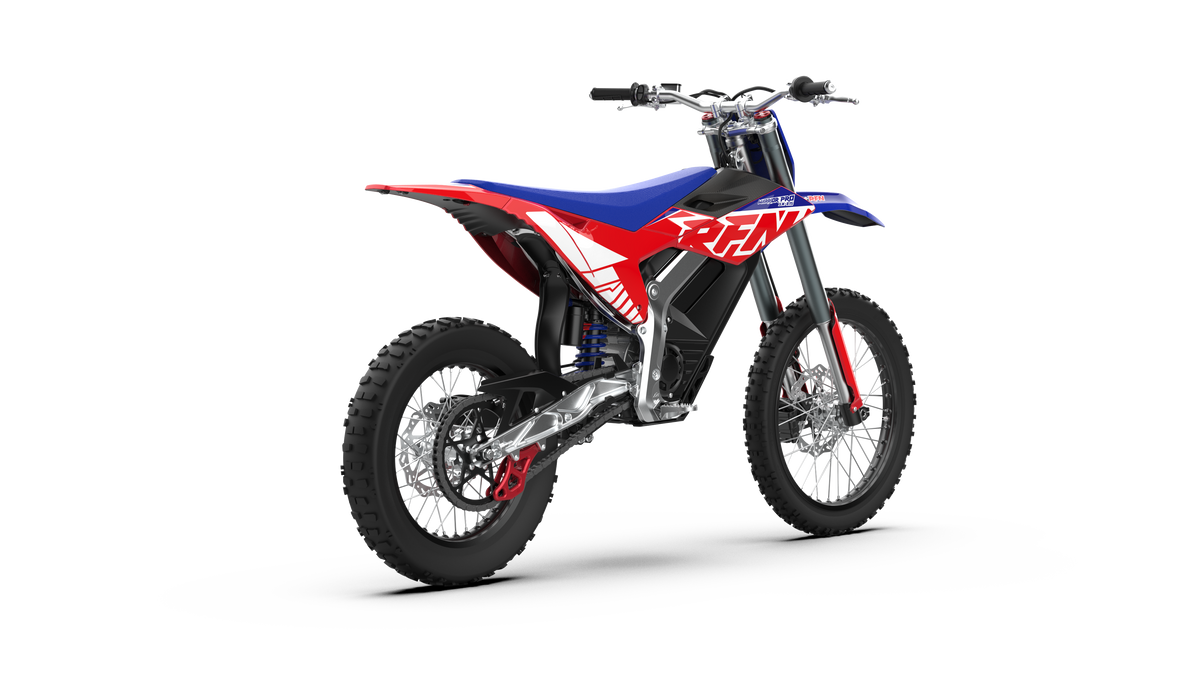 RFN Warrior Pro SX-E15 Electric Dirt Bike — 56 MPH Off-Road