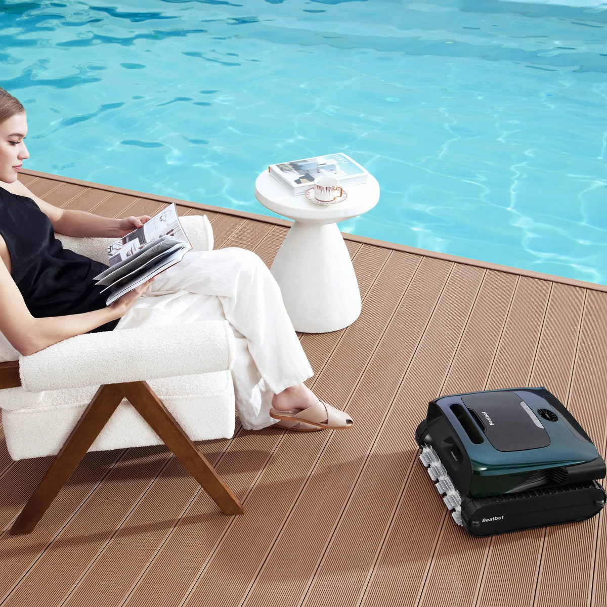 Beatbot AquaSense 2 Pro Robotic Pool Cleaner — 5-in-1 Cleaning, 22 Sensors