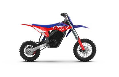 RFN Warrior SX-E5 Youth Electric Dirt Bike — 48V 5kW, 37.5 MPH