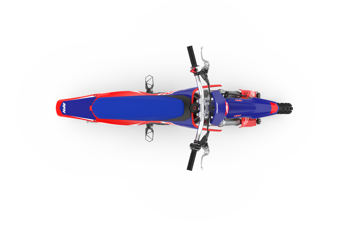 RFN Warrior SX-E5 Youth Electric Dirt Bike — 48V 5kW, 37.5 MPH