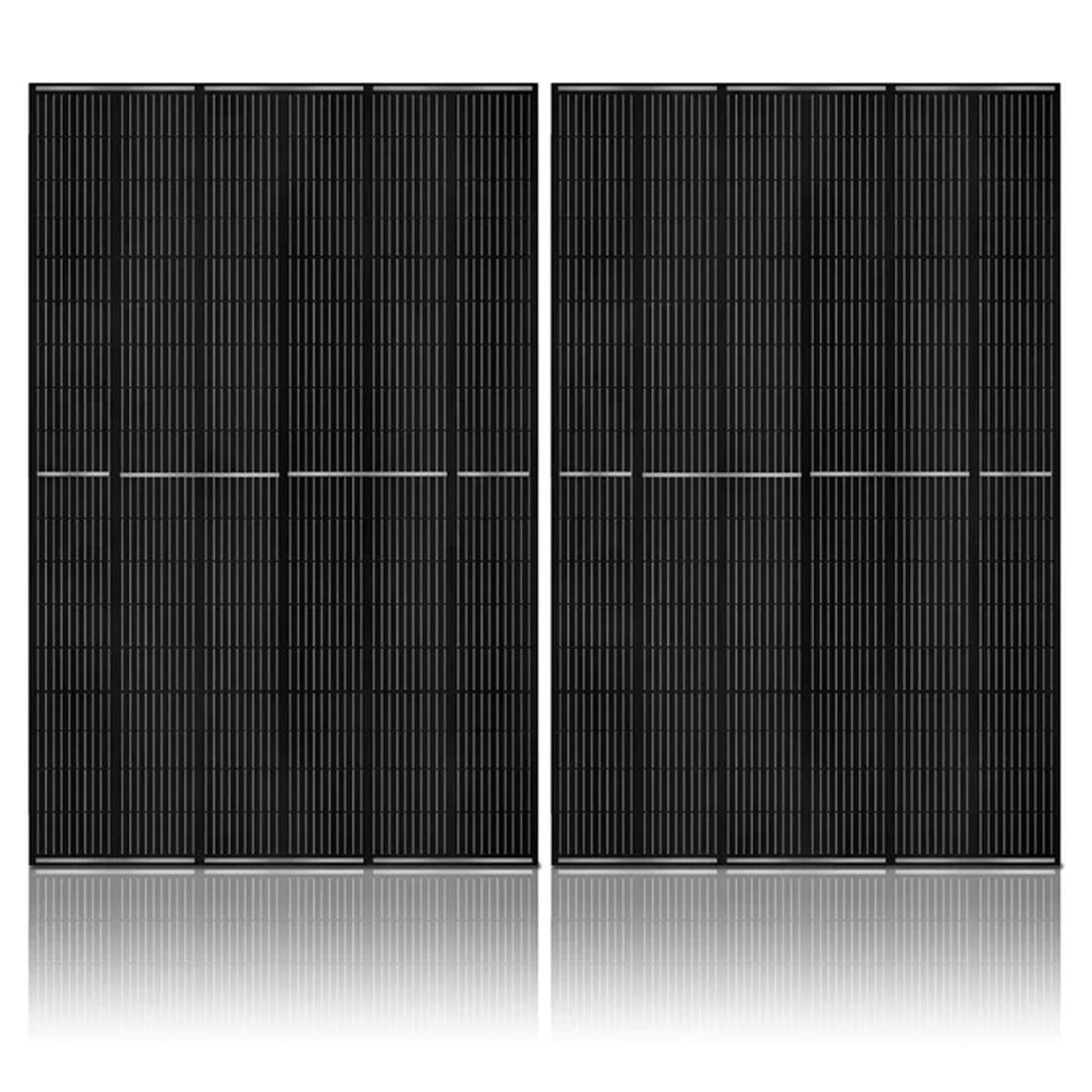 Nature's Generator Powerhouse Gen 2 Solar Kit — 7200W, 4800Wh, Transfer Switch