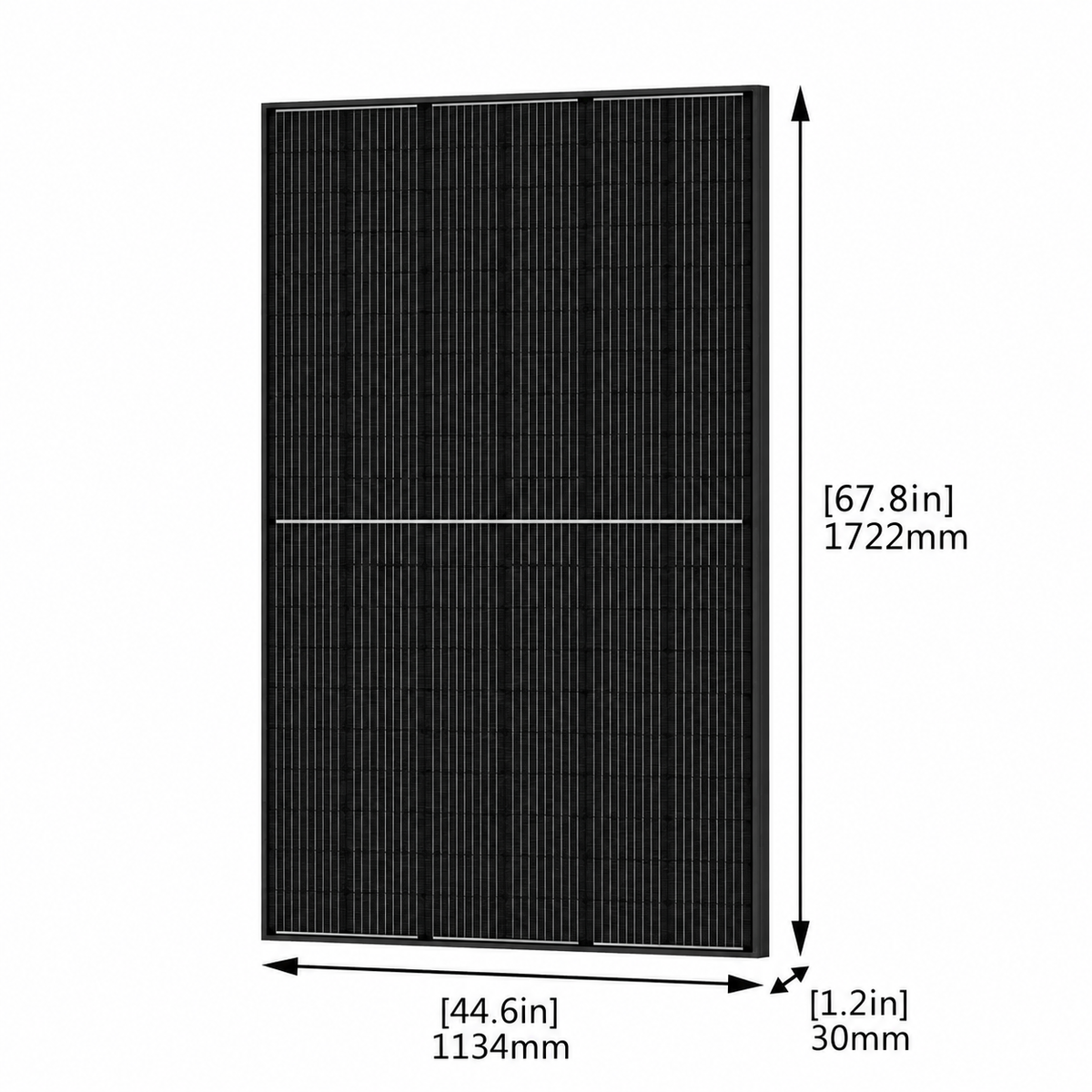 Nature's Generator Powerhouse Gen 2 Solar Kit — 7200W, 4800Wh, Transfer Switch