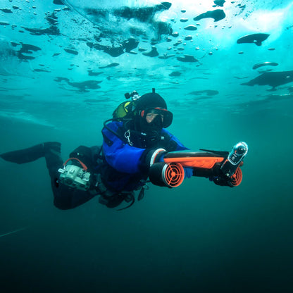 Sublue Navbow Underwater Scooter — 131 ft Depth, OLED Display