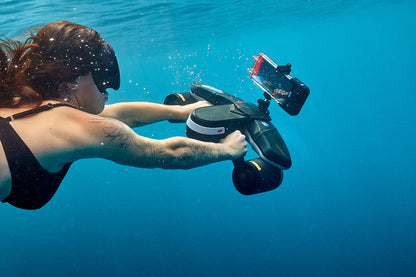 Sublue Navbow+ Underwater Scooter — OLED Display, Action-Cam Mount