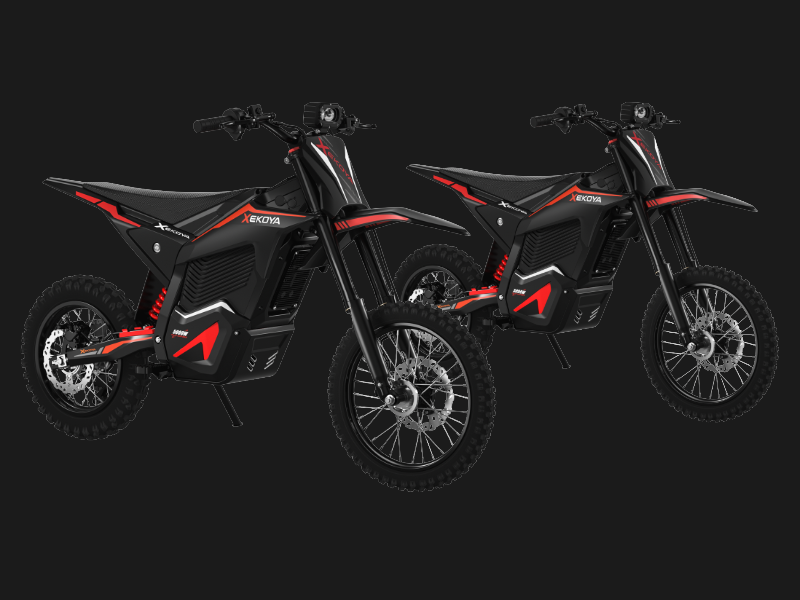 XEKOYA XE100 Electric Dirt Bike — 52V Mid-Drive, Up to 50 Mile Range