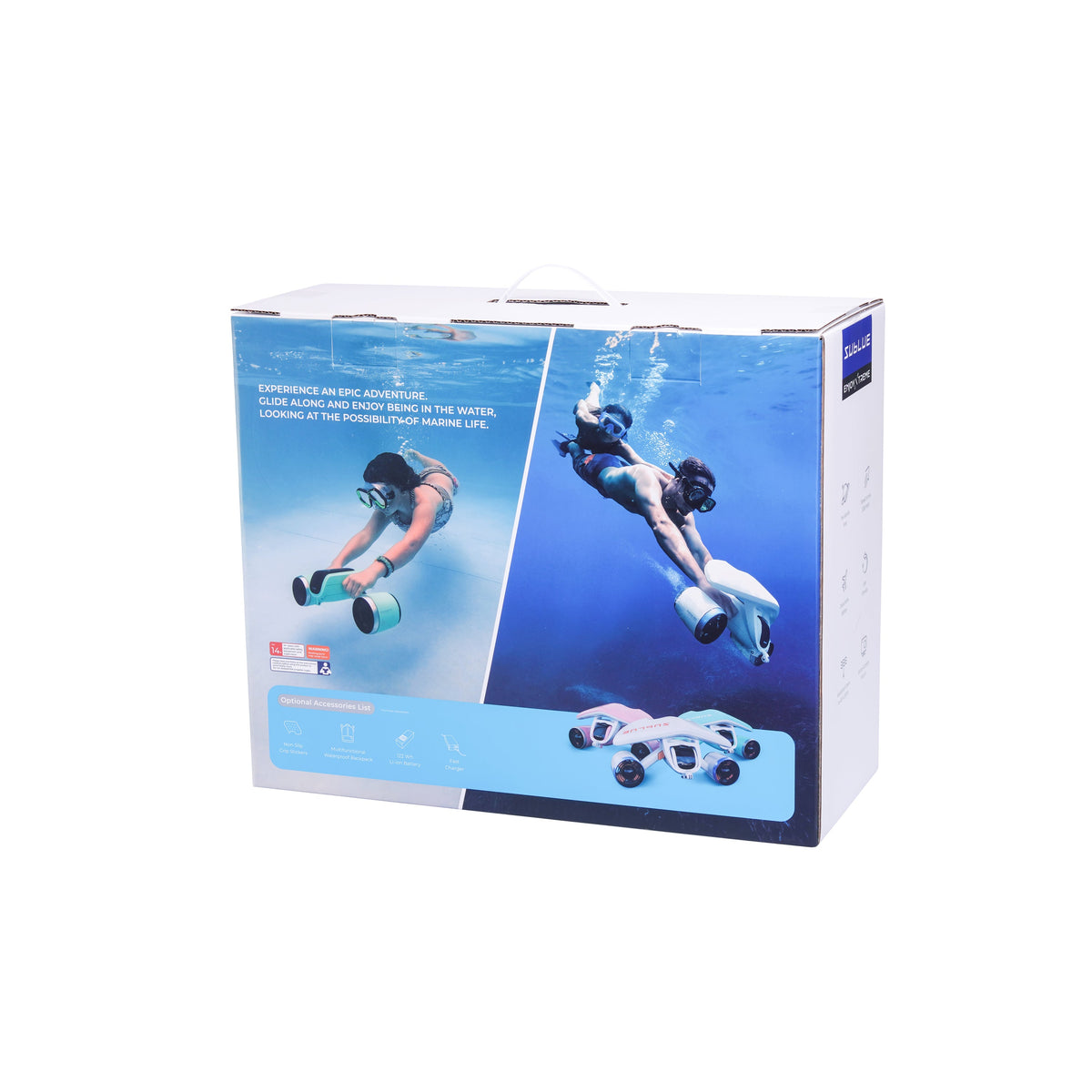 Sublue Mix Underwater Scooter — Pool and Snorkel Ready