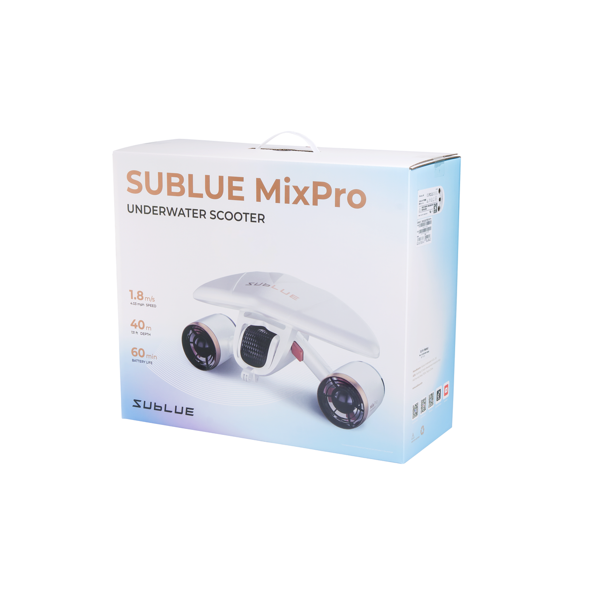 Sublue MixPro Underwater Scooter — Compact, Kid-Friendly Thrust