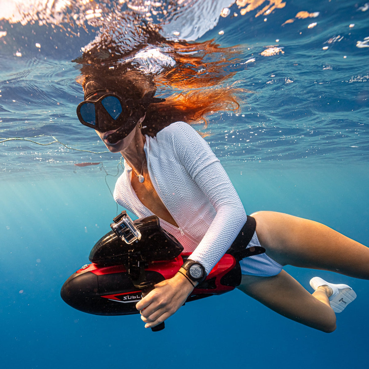Sublue VAPOR Underwater Scooter — Dual Motor Dive Propulsion