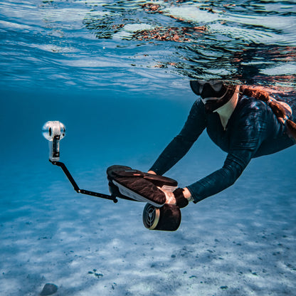 Sublue Navbow+ Underwater Scooter — OLED Display, Action-Cam Mount