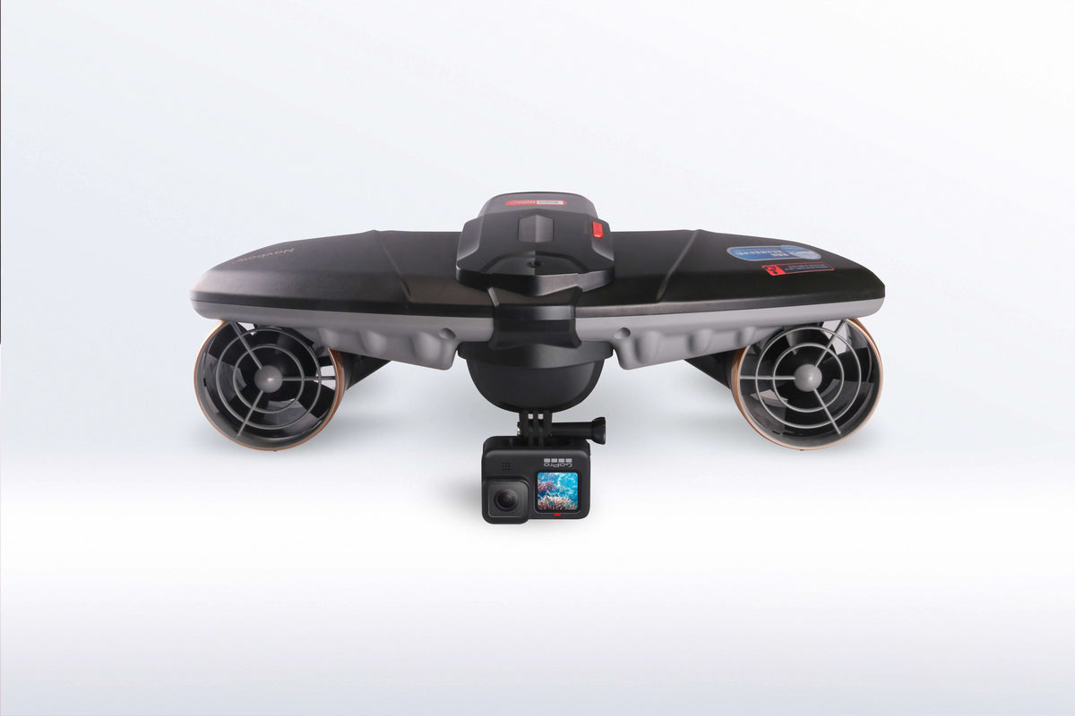 Sublue Navbow+ Underwater Scooter — OLED Display, Action-Cam Mount