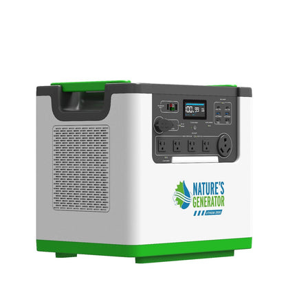 Nature's Generator L3600 Expandable Power Station — 3600W, 3072Wh LiFePO4