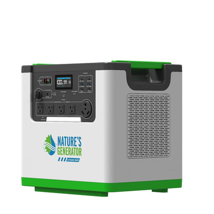 Nature's Generator L3600 Expandable Power Station — 3600W, 3072Wh LiFePO4