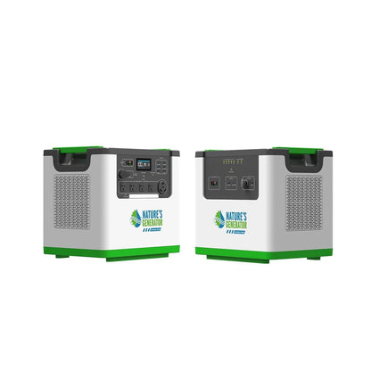 Nature's Generator L3600 Expandable Power Station — 3600W, 3072Wh LiFePO4
