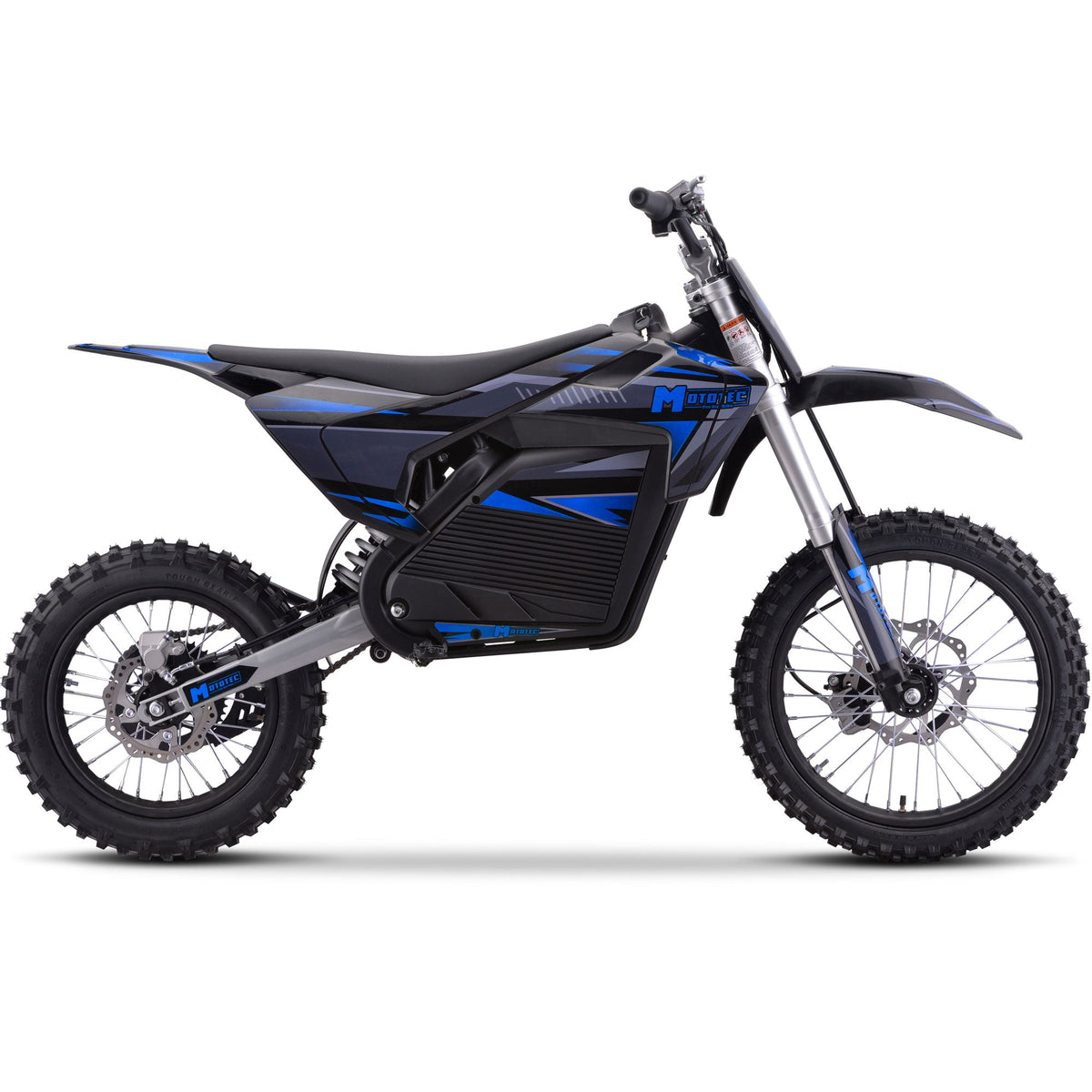 72V 5kW Electric Dirt Bike — Full-Size, 250cc-Equivalent Power