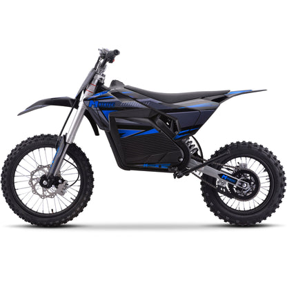 72V 5kW Electric Dirt Bike — Full-Size, 250cc-Equivalent Power