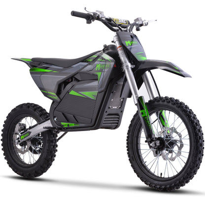 72V 5kW Electric Dirt Bike — Full-Size, 250cc-Equivalent Power