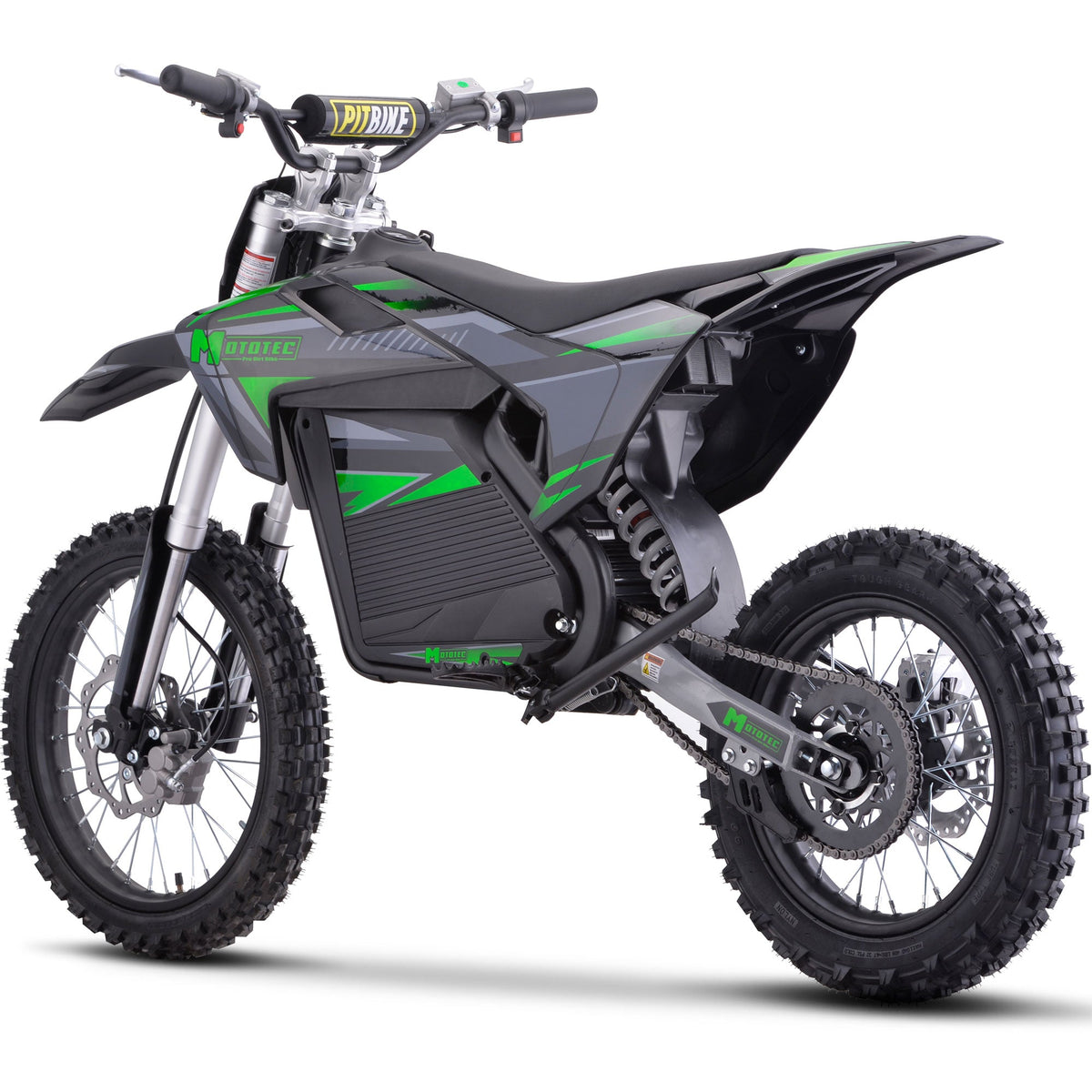72V 5kW Electric Dirt Bike — Full-Size, 250cc-Equivalent Power