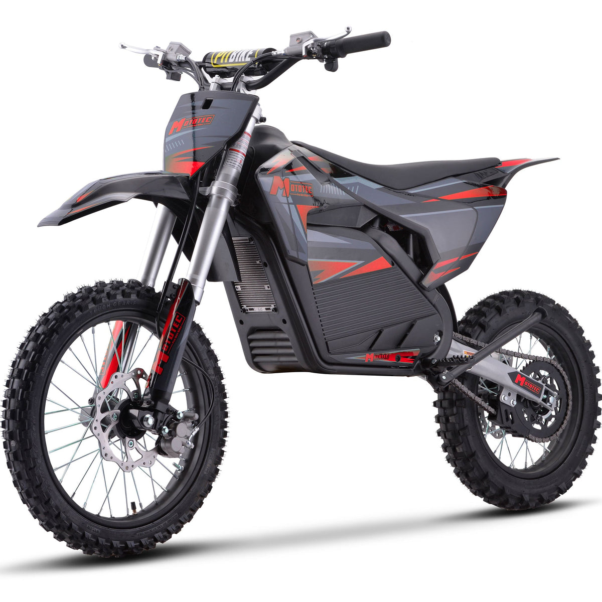 72V 5kW Electric Dirt Bike — Full-Size, 250cc-Equivalent Power