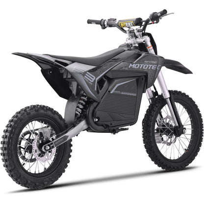 72V 5kW Electric Dirt Bike — Full-Size, 250cc-Equivalent Power