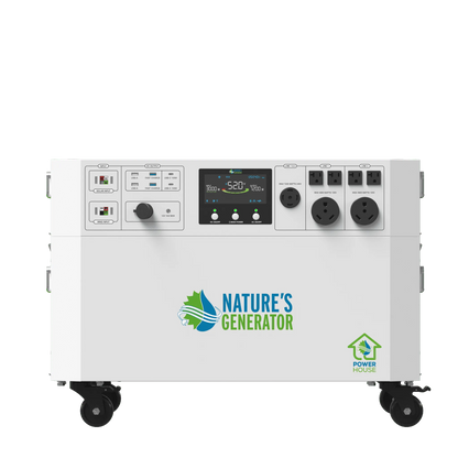 Nature's Generator Powerhouse Gen 2 Whole-Home Generator — 7200W, 4800Wh
