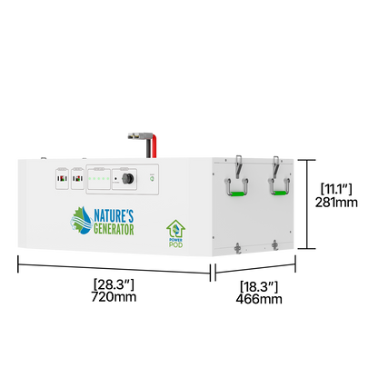 Nature's Generator Powerhouse Gen 2 Whole-Home Generator — 7200W, 4800Wh