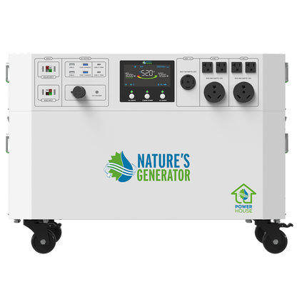Nature's Generator Powerhouse Gen 2 Whole-Home Generator — 7200W, 4800Wh