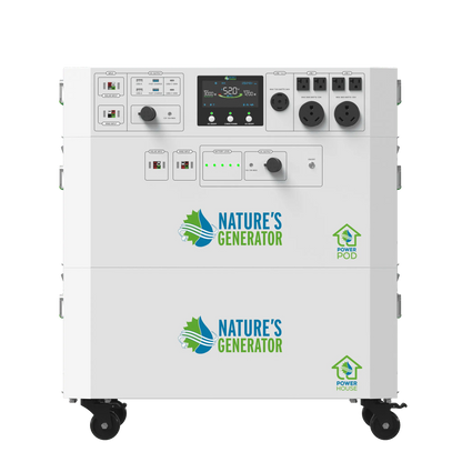 Nature's Generator Powerhouse Gen 2 Whole-Home Generator — 7200W, 4800Wh