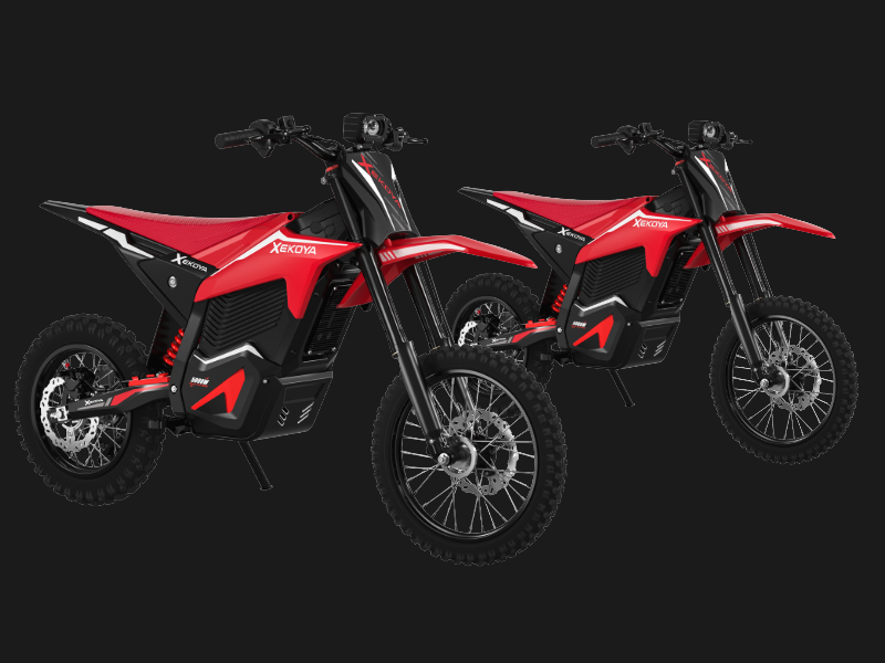 XEKOYA XE100 Electric Dirt Bike — 52V Mid-Drive, Up to 50 Mile Range