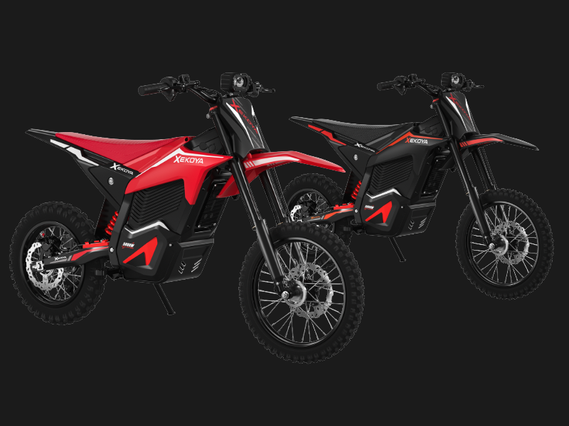 XEKOYA XE100 Electric Dirt Bike — 52V Mid-Drive, Up to 50 Mile Range