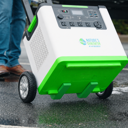 Nature's Generator L3600 Expandable Power Station — 3600W, 3072Wh LiFePO4