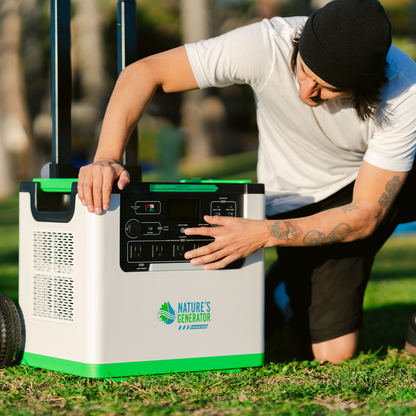 Nature's Generator L3600 Expandable Power Station — 3600W, 3072Wh LiFePO4