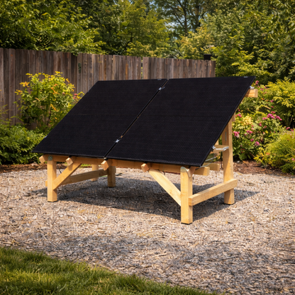 Nature's Generator Powerhouse Gen 2 Solar Kit — 7200W, 4800Wh, Transfer Switch