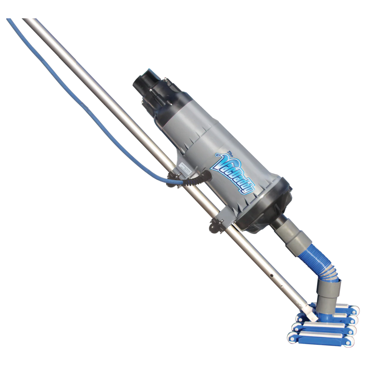 VacDaddy Portable Pool Vacuum — Corded, Variable Speed, Vac-to-Waste