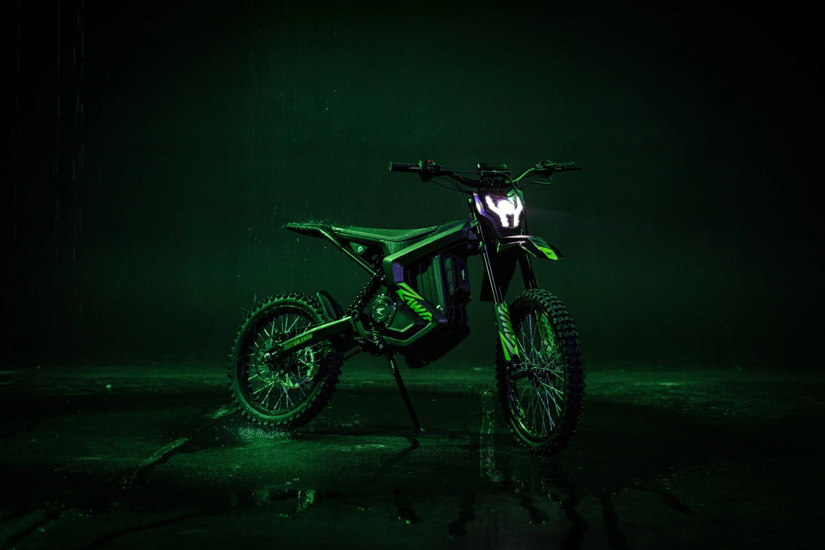 Rawrr Mantis X Electric Dirt Bike — 72V, 50 MPH, 139 lb eMoto