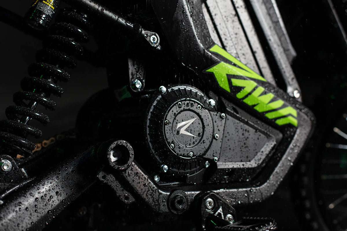 Rawrr Mantis X Electric Dirt Bike — 72V, 50 MPH, 139 lb eMoto