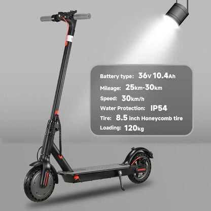 VoltStrider Esprit Urban Eight Electric Scooter — 8.5 in., 350W, App Control