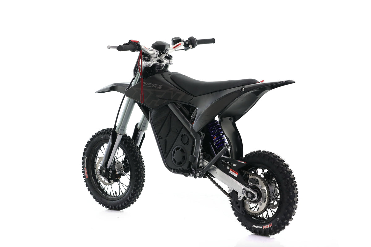 RFN Warrior SX-E5 Youth Electric Dirt Bike — 48V 5kW, 37.5 MPH