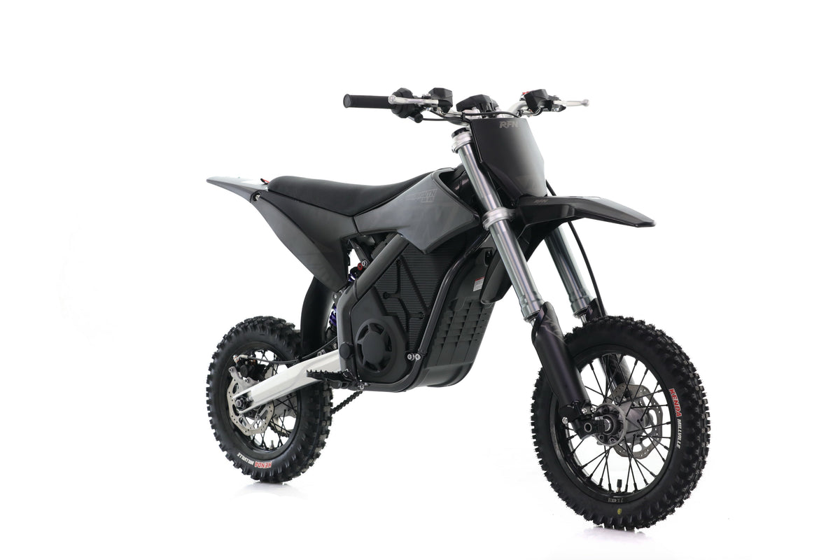 RFN Warrior SX-E5 Youth Electric Dirt Bike — 48V 5kW, 37.5 MPH