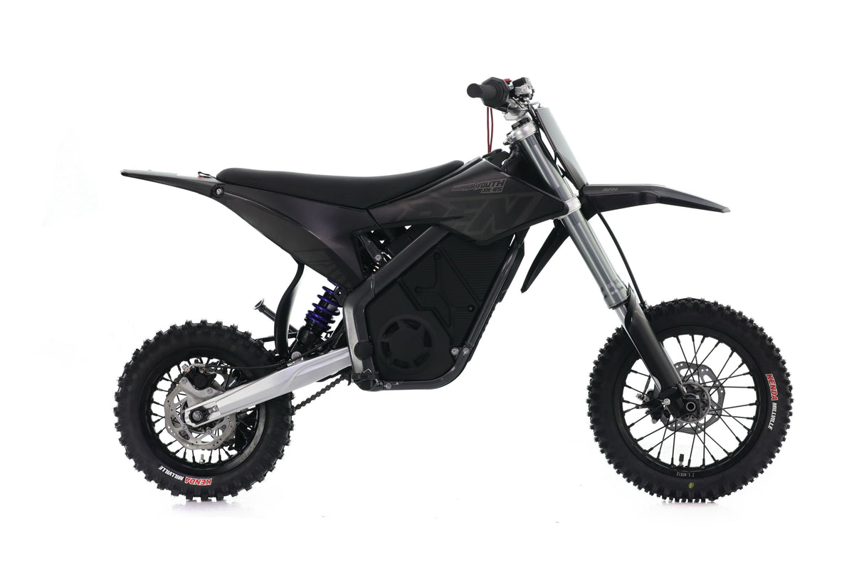 RFN Warrior SX-E5 Youth Electric Dirt Bike — 48V 5kW, 37.5 MPH