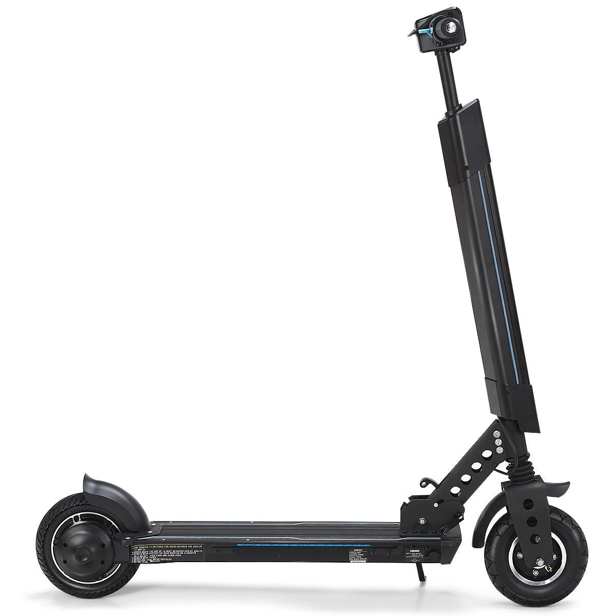 Foldable Electric Scooter with Removable Seat — 250W, 15.5 MPH, 12.5 Miles
