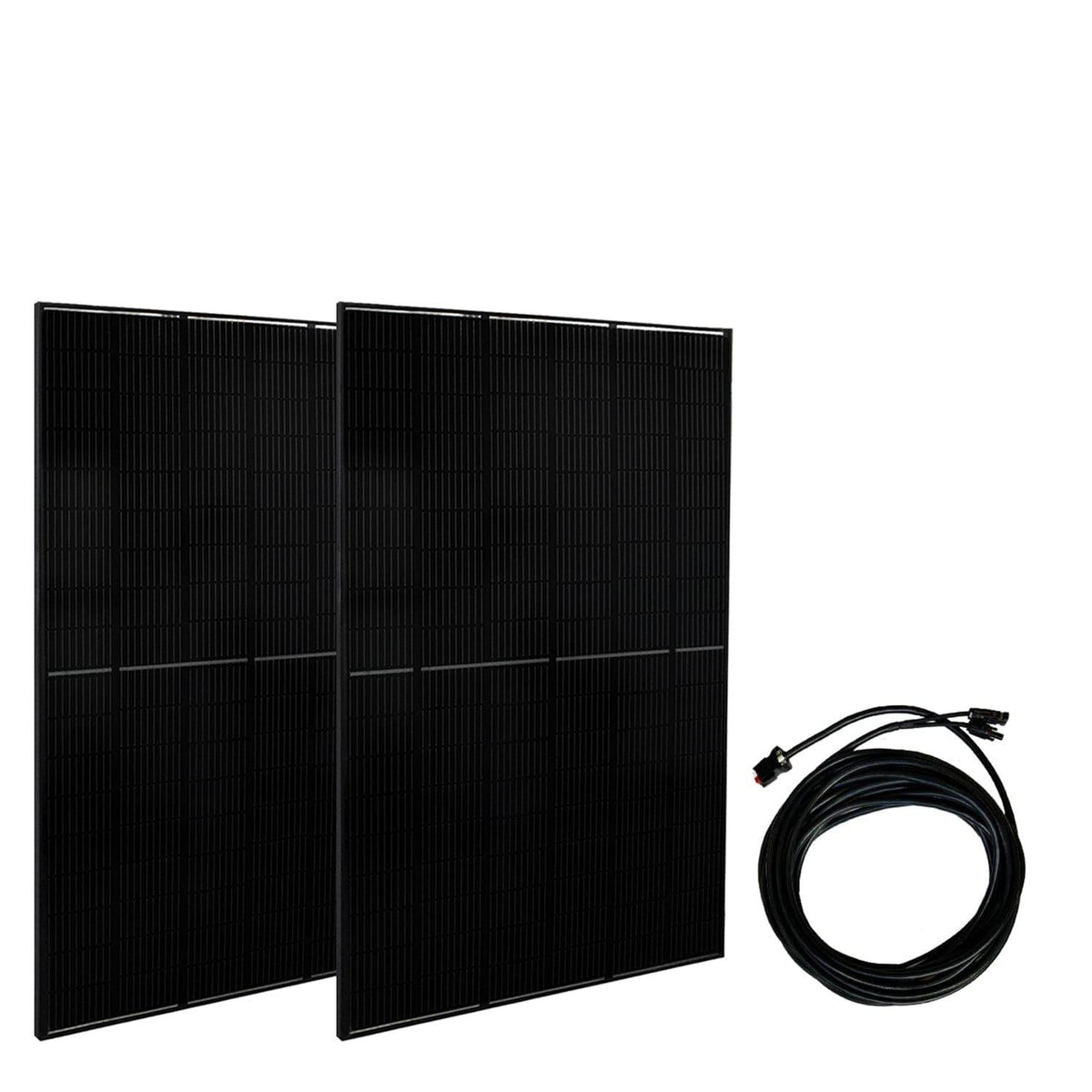 Nature's Generator Powerhouse Gen 2 Solar Kit — 7200W, 4800Wh, Transfer Switch