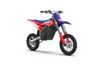 RFN Warrior SX-E5 Youth Electric Dirt Bike — 48V 5kW, 37.5 MPH